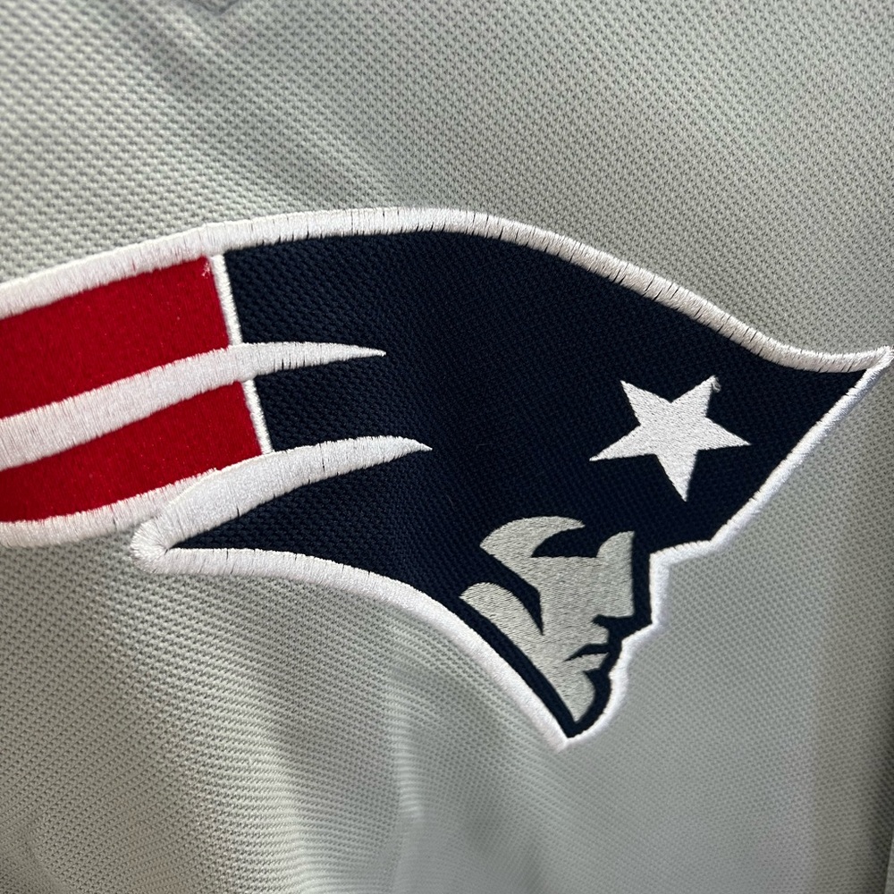 NFL New England Patriots Navy White Red Pullover Jersey - Picture 2 of 6
